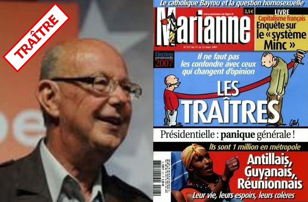Jean-Francois Kahn traître